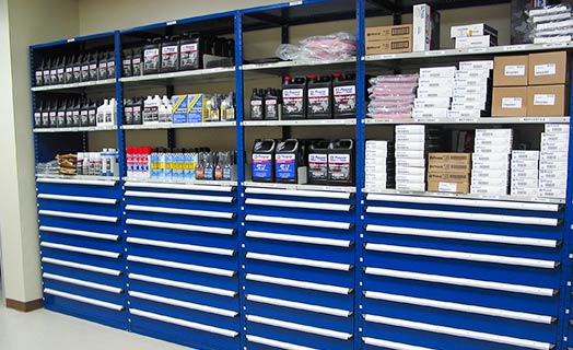 Warehouse Design Storage Handling Systems Shelving with Modular Drawers